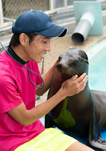 桂浜水族館　丸野さん